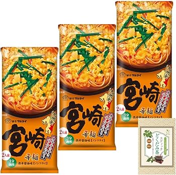 Amazon.co.jp: マルタイ 棒ラーメン 宮崎辛麺風ラーメン (2人前) × 3袋
