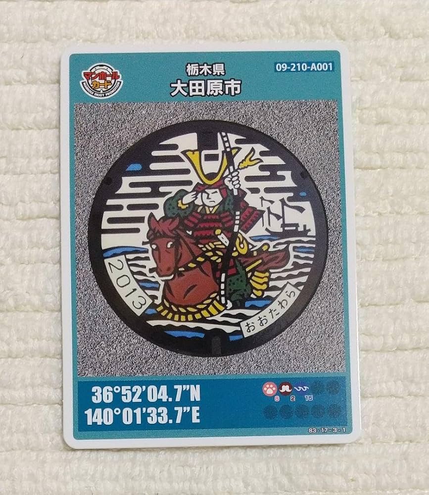 Amazon.co.jp: マンホールカード 栃木県大田原市 : おもちゃ