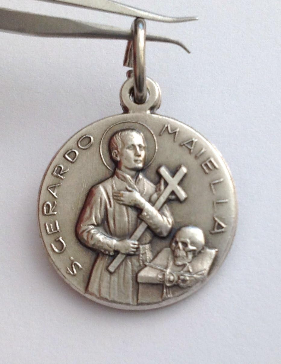 I G J Saint Gerard Maiella Medal -The Patron Saint of Pregnant Womens - Made in Italy - Image 3