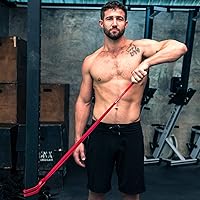 Vista 8 de WOD Nation Bandas de asistencia para dominadas (Banda de 10-79 kg) - Las mejores para asistencia en dominadas, flexiones en barra, ejercicios