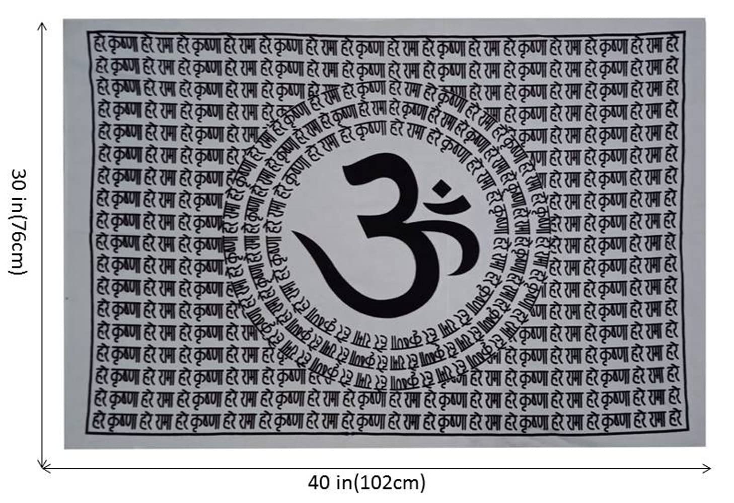 Orologio in vinile da parete MANTRA YOGA OM AUM MANDALA CHAKRA FIORE DI
