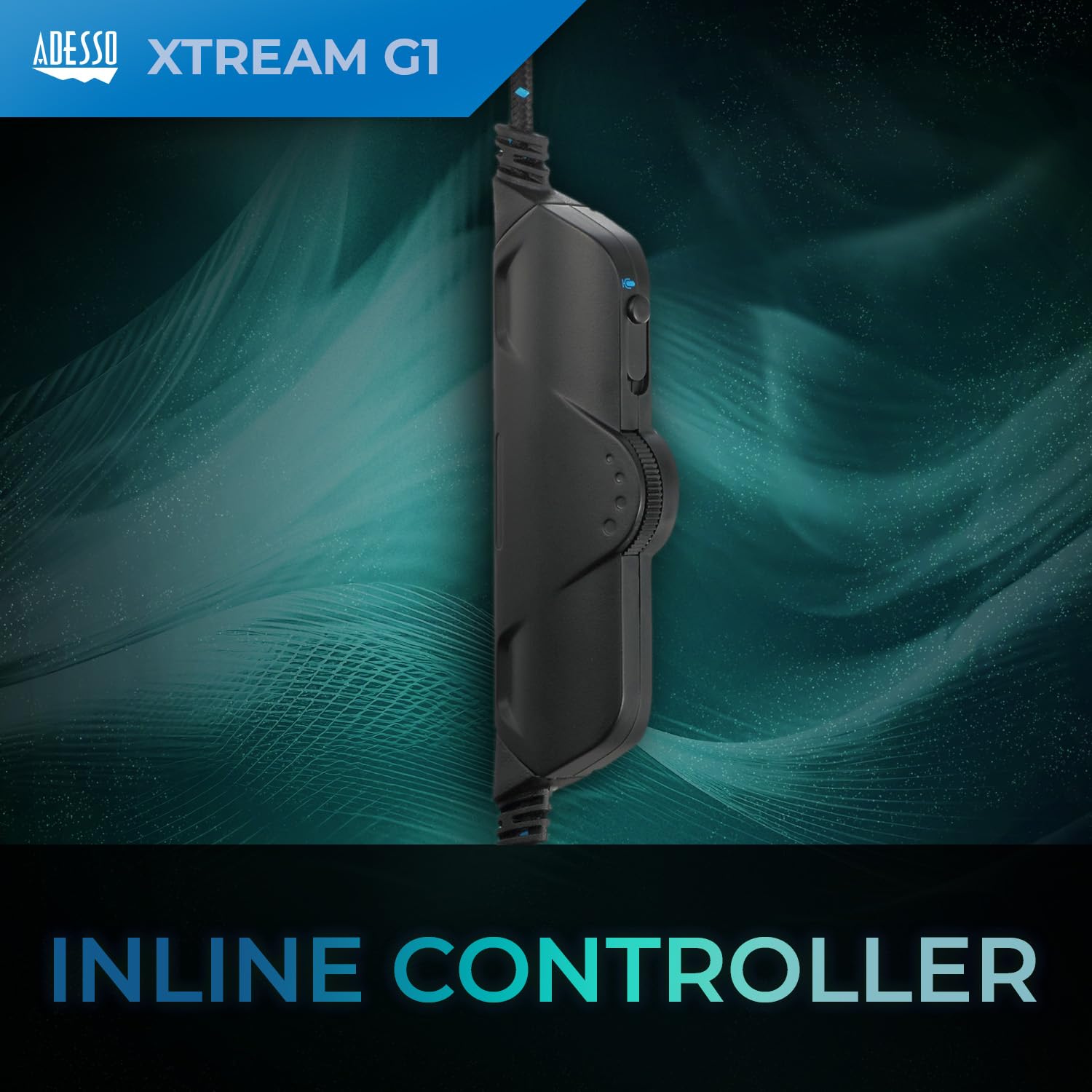 Adesso Xstream G1 zestaw słuchawkowy stereo do gier z mikrofonem