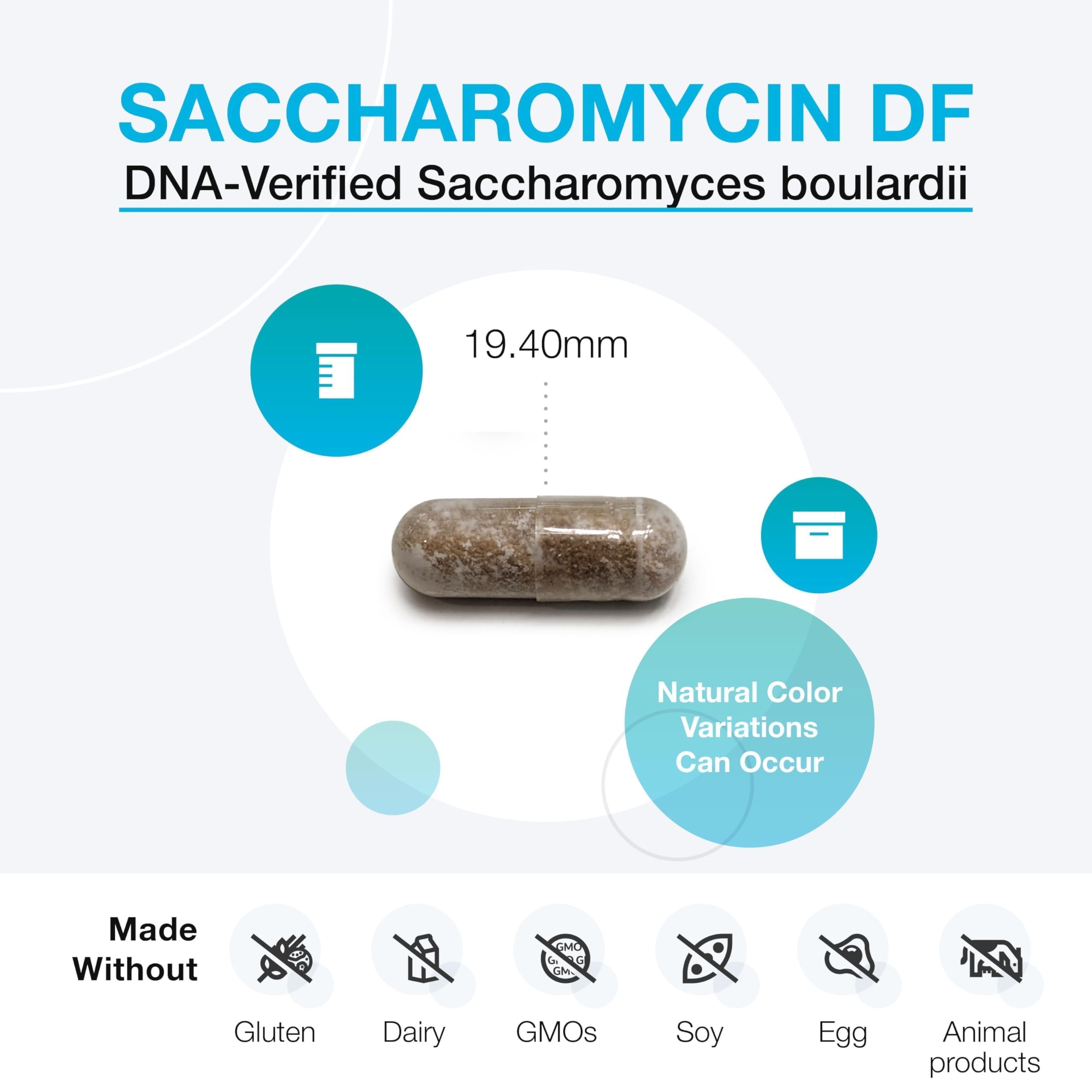XYMOGEN Saccharomycin 10B, 60 Capsules — Amazon image 3