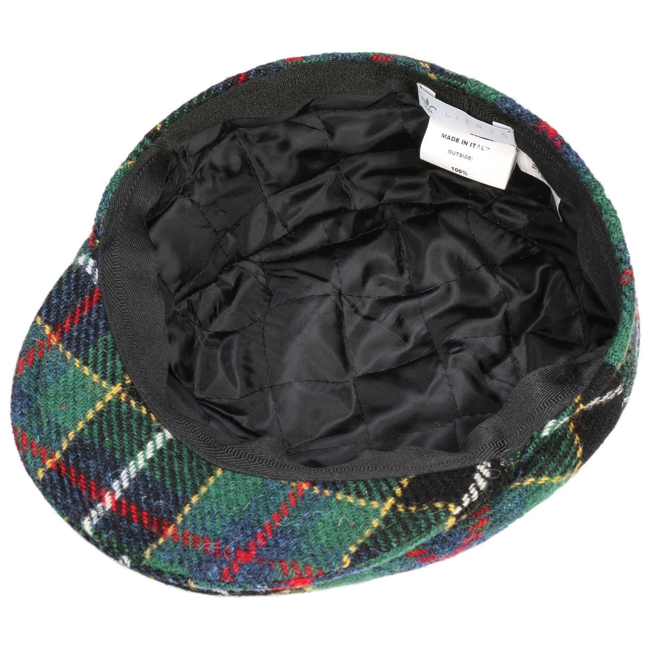 CAPPELLISHOP Capri Coppola a Quadri Prodotto in Italia Uomo Autunno Inverno