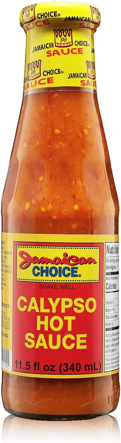 Calypso Hot Sauce - By Jamaican Choice (Large (11.5 oz))
