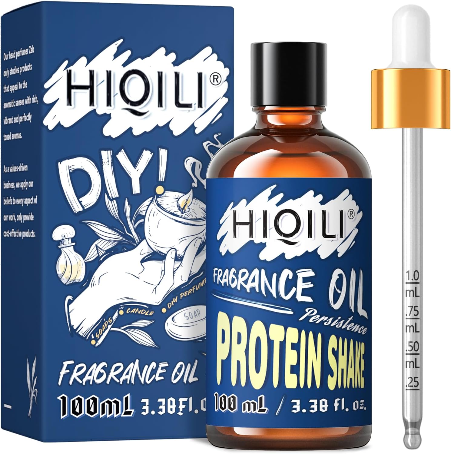 HIQILI Protein Shake Fragrance Oil for Diffuser, Candle & Soap