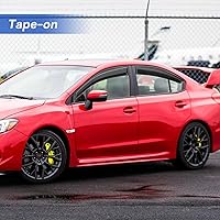 Vista 232 de Viseras de ventana in-Channel, protectores contra la lluvia para 2011-2023 Dodge Charger, visores de ventilación de ventana con deflectores