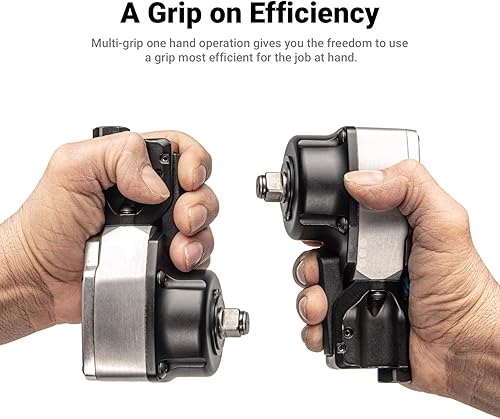 Miniatura 5 de Capri Tools Llave de impacto Palm Air de 12 pulgada, 400 pies libras.