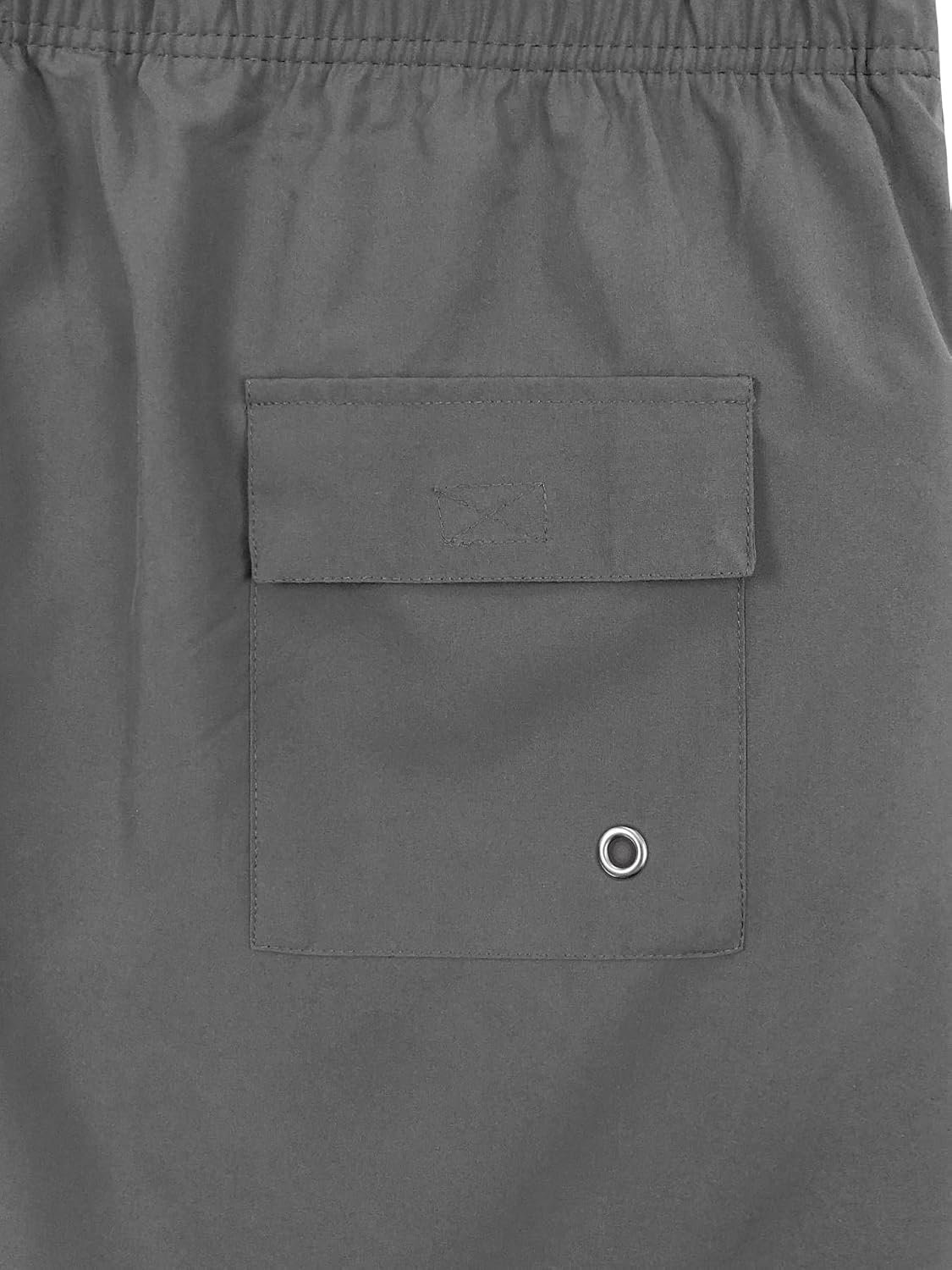 Mens Swimming Trunks Compression Liner Quick Dry Bathing Shorts with Zipper Pockets