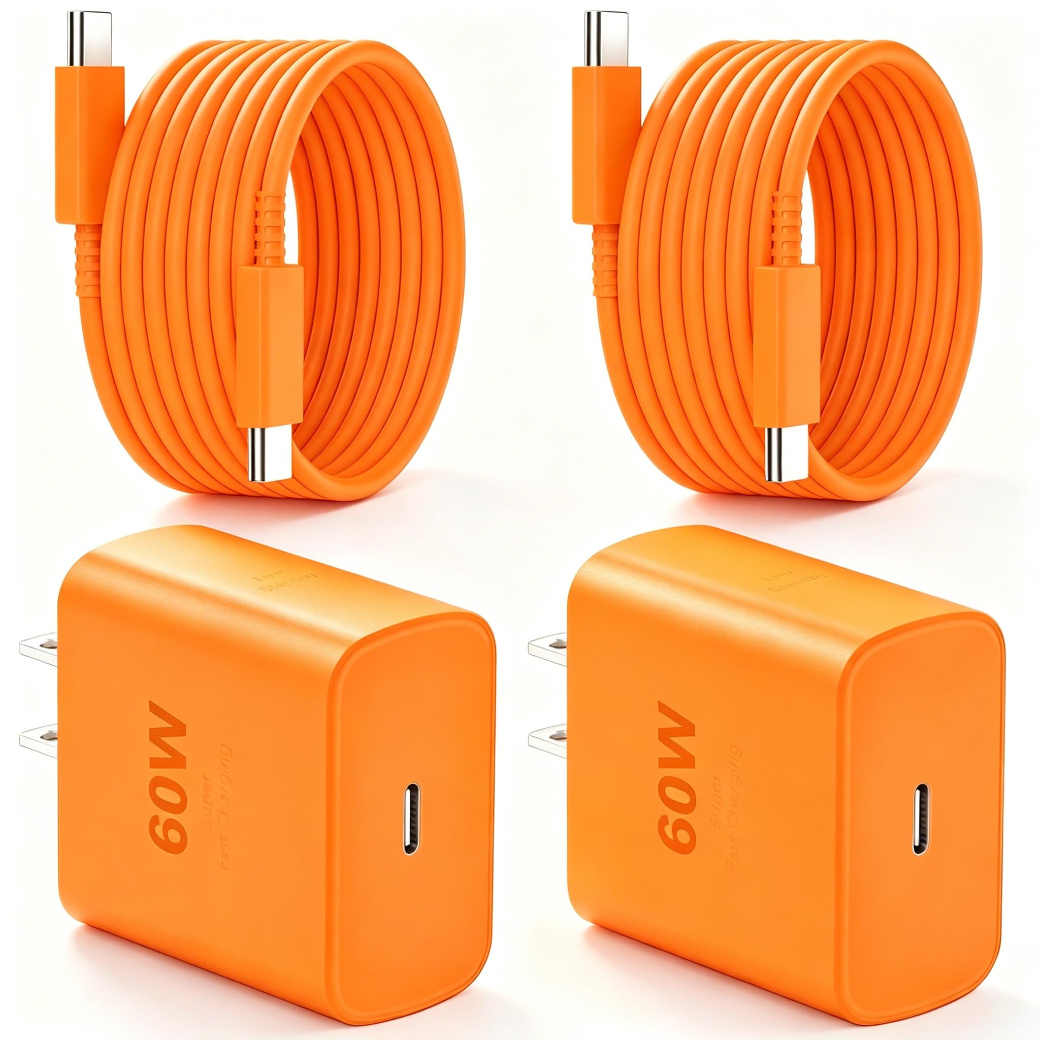 60W Super Fast Charger USB C, Type C Android Phone Charger Fast Charging | For Samsung Fa…