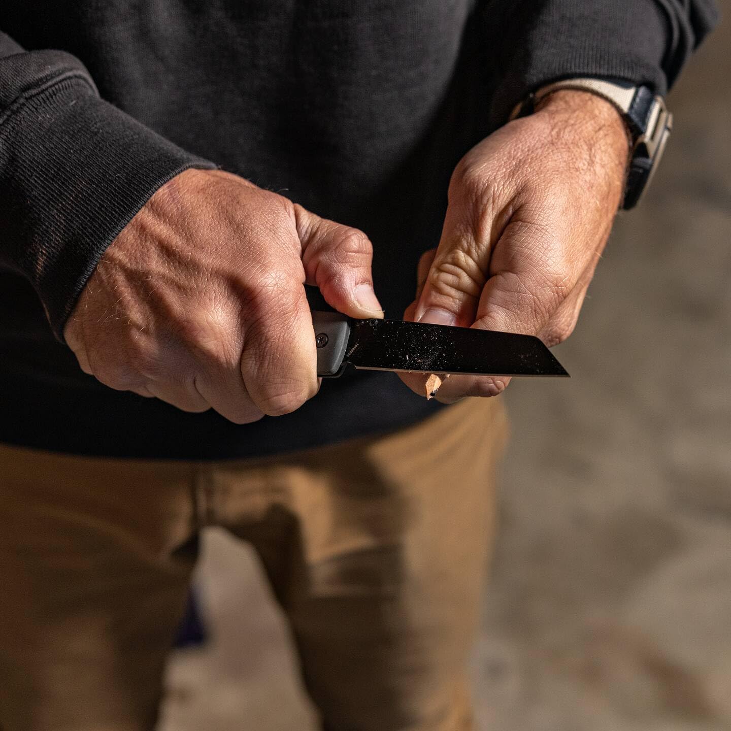 Gerber Taschenmesser mit Gürtelclip, Pledge, 7Cr17MoV Edelstahlklinge im Reverse-Tanto-Look, Griffschalen aus glasfaserverstärktem Nylon, Klingenlänge: 9,2 cm, 1067370
