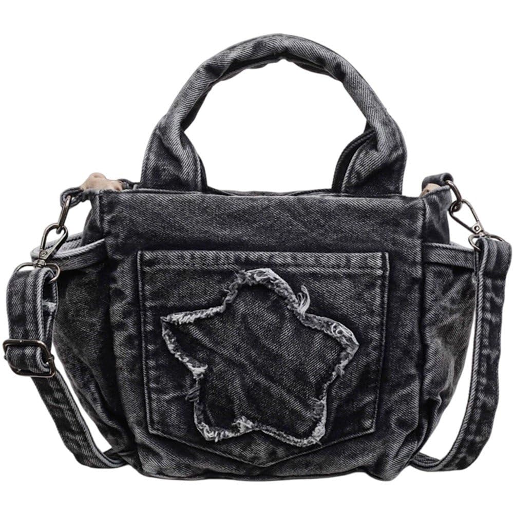Sac en denim pour femme style rétro : l'esprit denim des défilés revisité