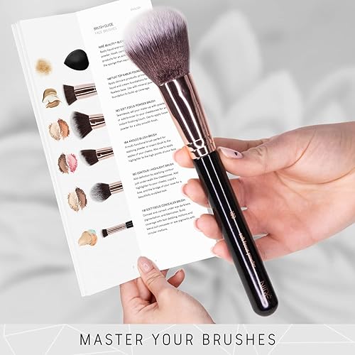 Miniatura 4 de Niré Beauty Artistry Set de brochas de maquillaje profesionales brochas de maquillaje veganas con soporte para brochas de maquillaje Niré Beauty