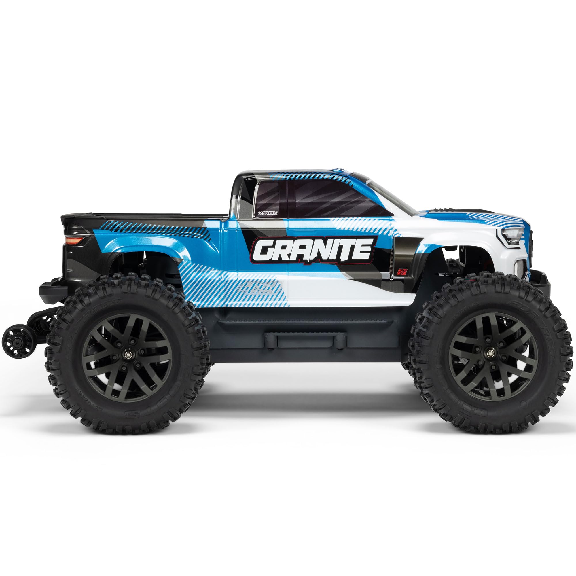 ARRMA Granite 223S BLX 1:10 4x4 RC zdalnie sterowany Offroad Monster Truck RTR, silnik bezszczotkowy, DSC, bez akumulatora i ładowarki, niebieski