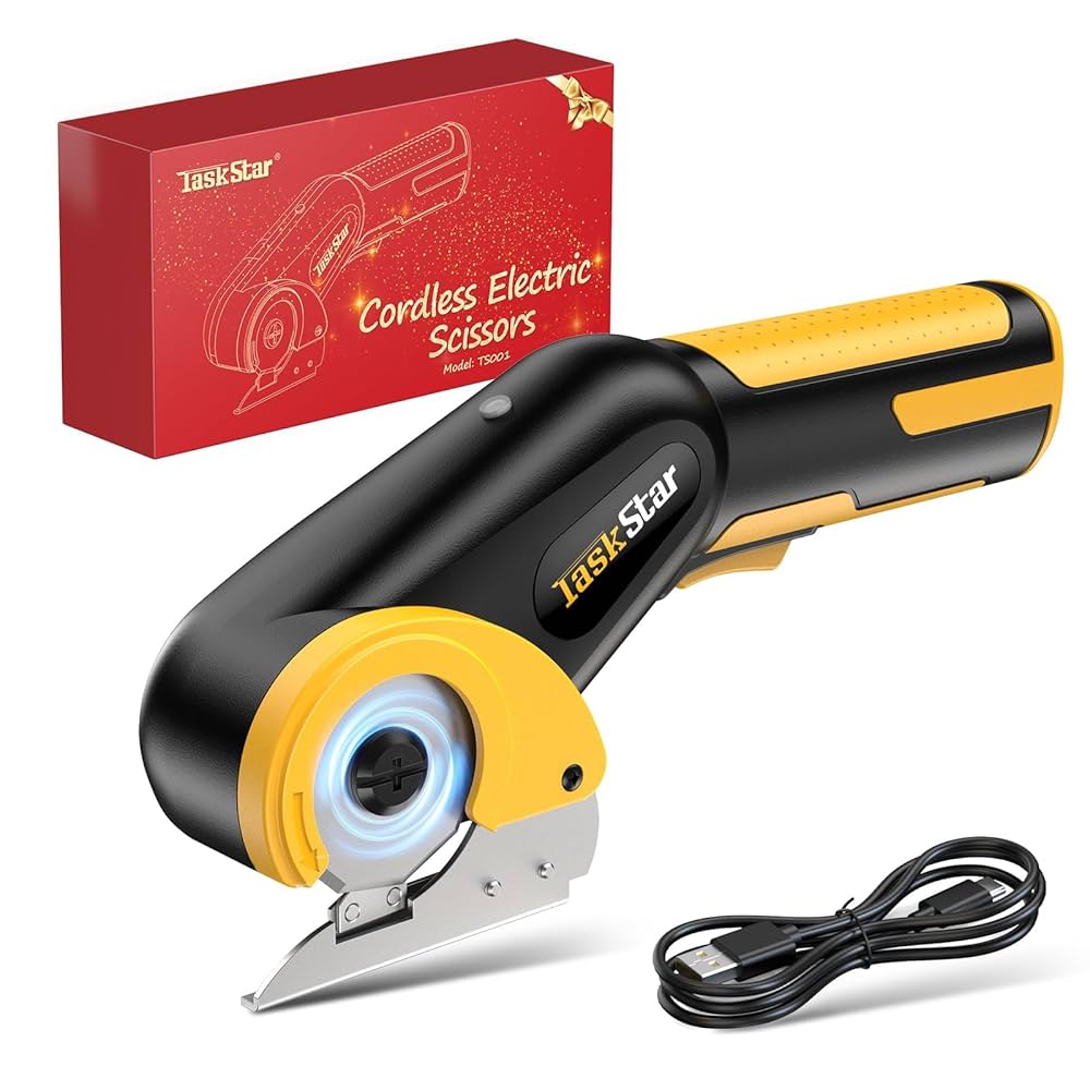 Snorthy Electric Scissors, Portable Cardboard Cutter Tool | FindTheDeal
