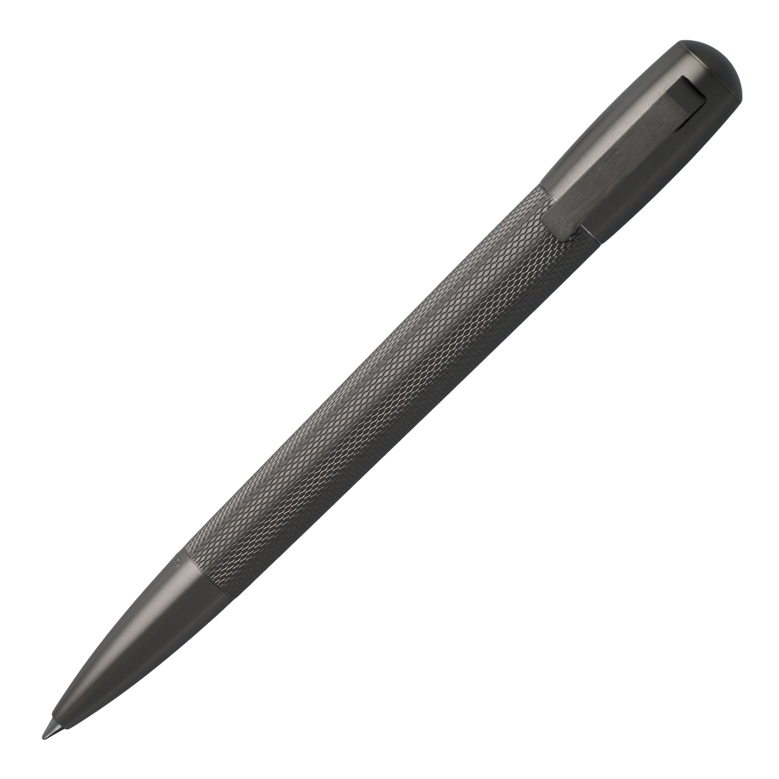 Hugo Boss HSY6034 Kugelschreiber Pure Matte Dark Chrome, 1 Stück (1er Pack)