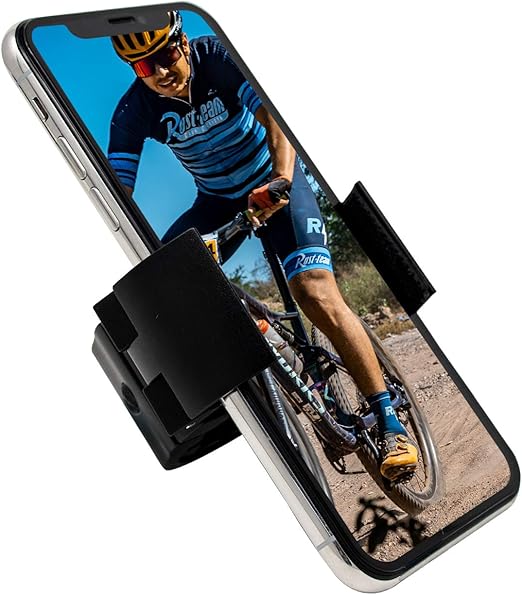 Amazon Co Jp 自転車 スマホホルダー バイク スマホスタンド 自転車マホホルダー コンパクト 振れ止め 脱落防止 すまほほるだー ロードバイク 多機種対応 取り付け簡単 強力な保護 黒 スポーツ アウトドア