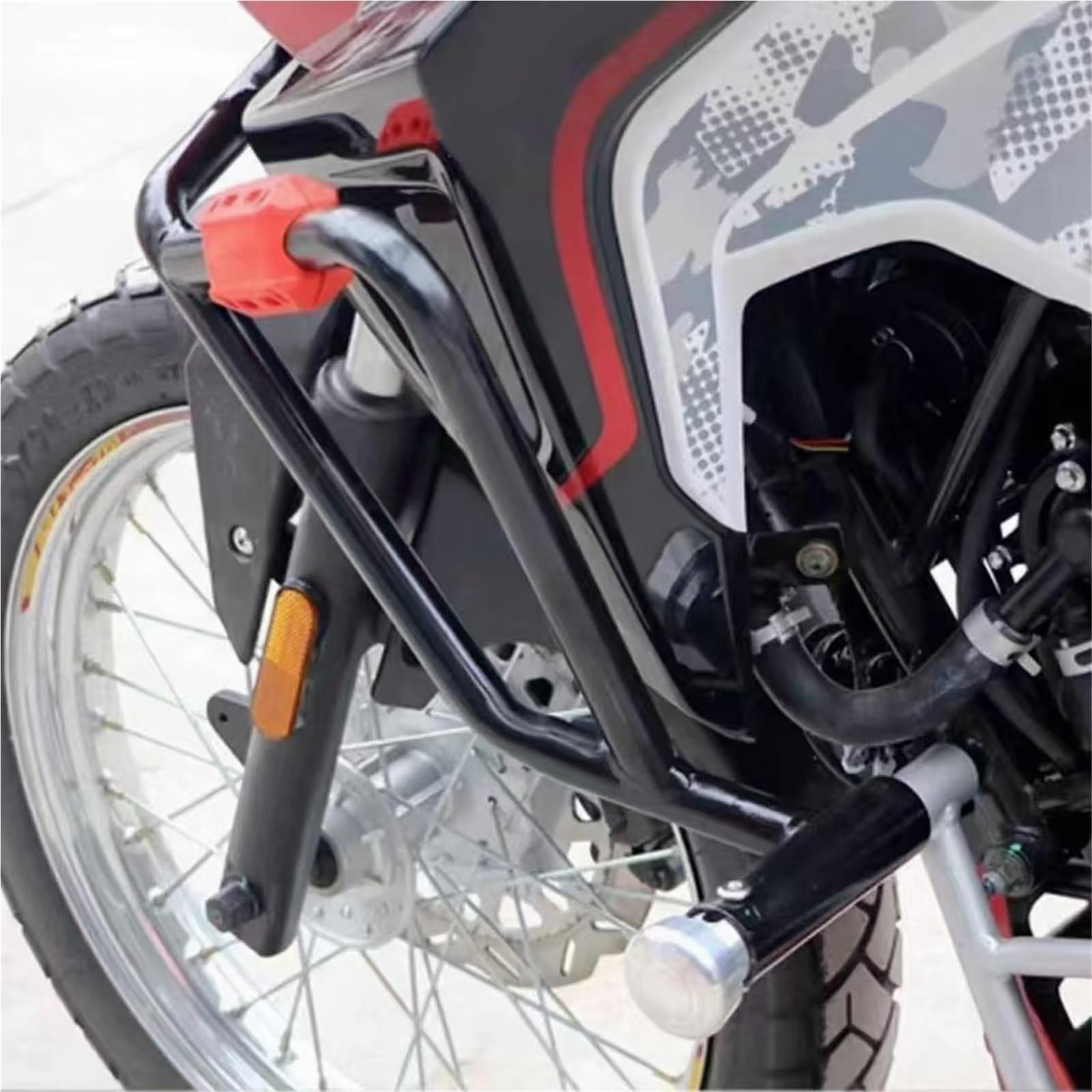 Protezione motore PerSYM NHT200 NHT125 NH190 AIOXOLGIVW | Parafango posteriore anticaduta a molla per paraurti protezione moto