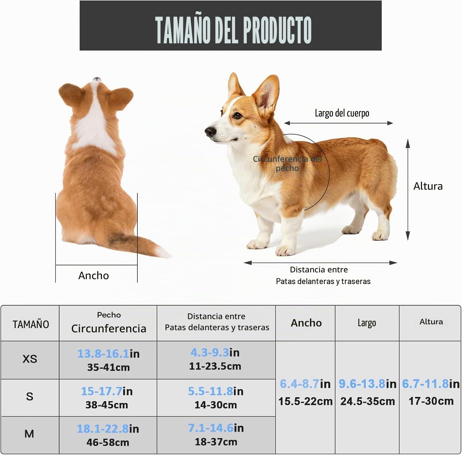 Silla de ruedas para perros con patas traseras, sillas de ruedas plegables de dos ruedas para perros, carro de movilidad ajustable, para perros/gatos pequeños, ideal para parálisis y discapacidad (S(6