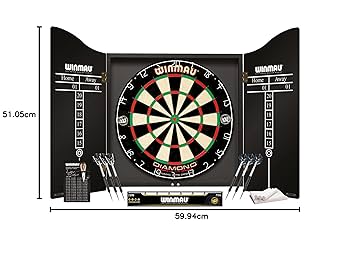 ダーツボード セット  WINMAU Amazon.co.jp: WINMAU Michael Van Gerwen MvGサラウンドセット