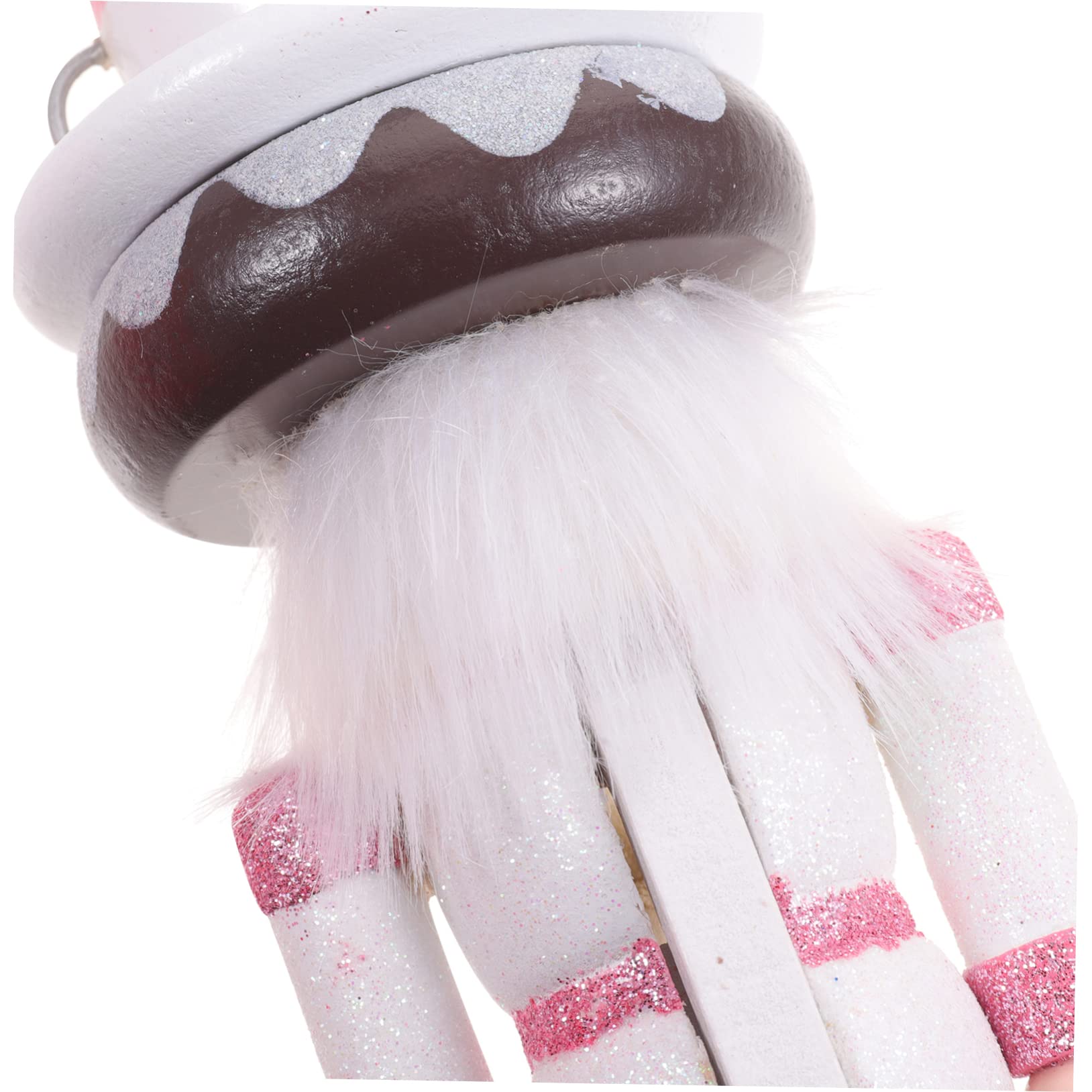 PRETYZOOM 5 Pièces Marionnettes Casse-Noisette Decoration Noel Decoration de Noel Casse-Noix de Jouets d'extérieur décor Jouet Casse-Noisette Ornement de Casse-Noisette de gâteau
