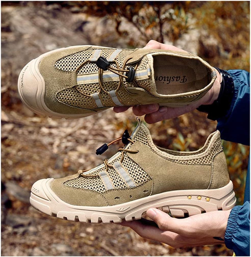 [Dong] メンズ登山靴 トレッキングシューズ ヴェンチャー ウォータープルーフ レースアップ アウトドアシューズ 山歩き 登山道