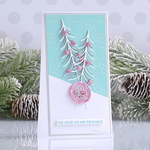 Miniatura 4 de Troqueles de hojas de flores y hierba para hacer tarjetas, troqueles de corte de metal, troqueles de papel para álbumes de recortes, suministros de