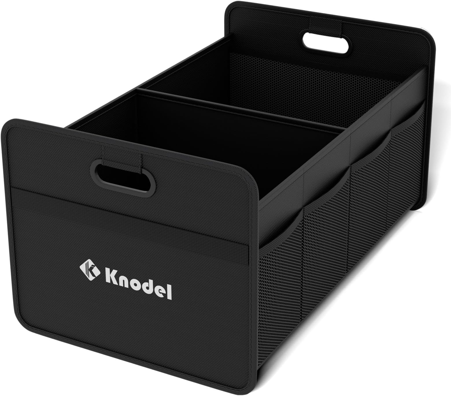 K KNODEL Car Boot Organiser, Foldable Car Boot Storage, Automotive Consoles & Organisers (Small, Black)