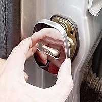 Vista 3 de Sudemota Cubierta de bloqueo de puerta de automóvil para Citroen DS4 DS5 DS5LS DS6 DS3 DS7 Cubierta de bloqueo de puerta Protector de acero