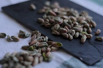 Devlip Early Harvest (Grey) Raw Inner Pistachios, 500 GR, Locked (Open-Close) Packaging, Vegan