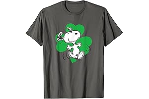 Celebrate with Snoopy: Snoopy's Shamrock Dance T-Shirt