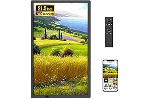 FANGOR 21.5" Large WiFi Digital Picture Frame with FHD IPS Display