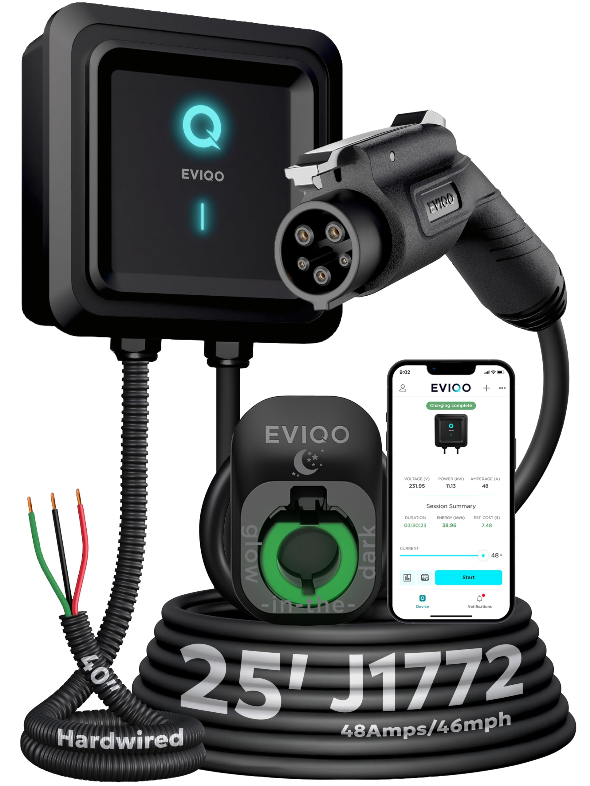 EVIQO 48A J1772