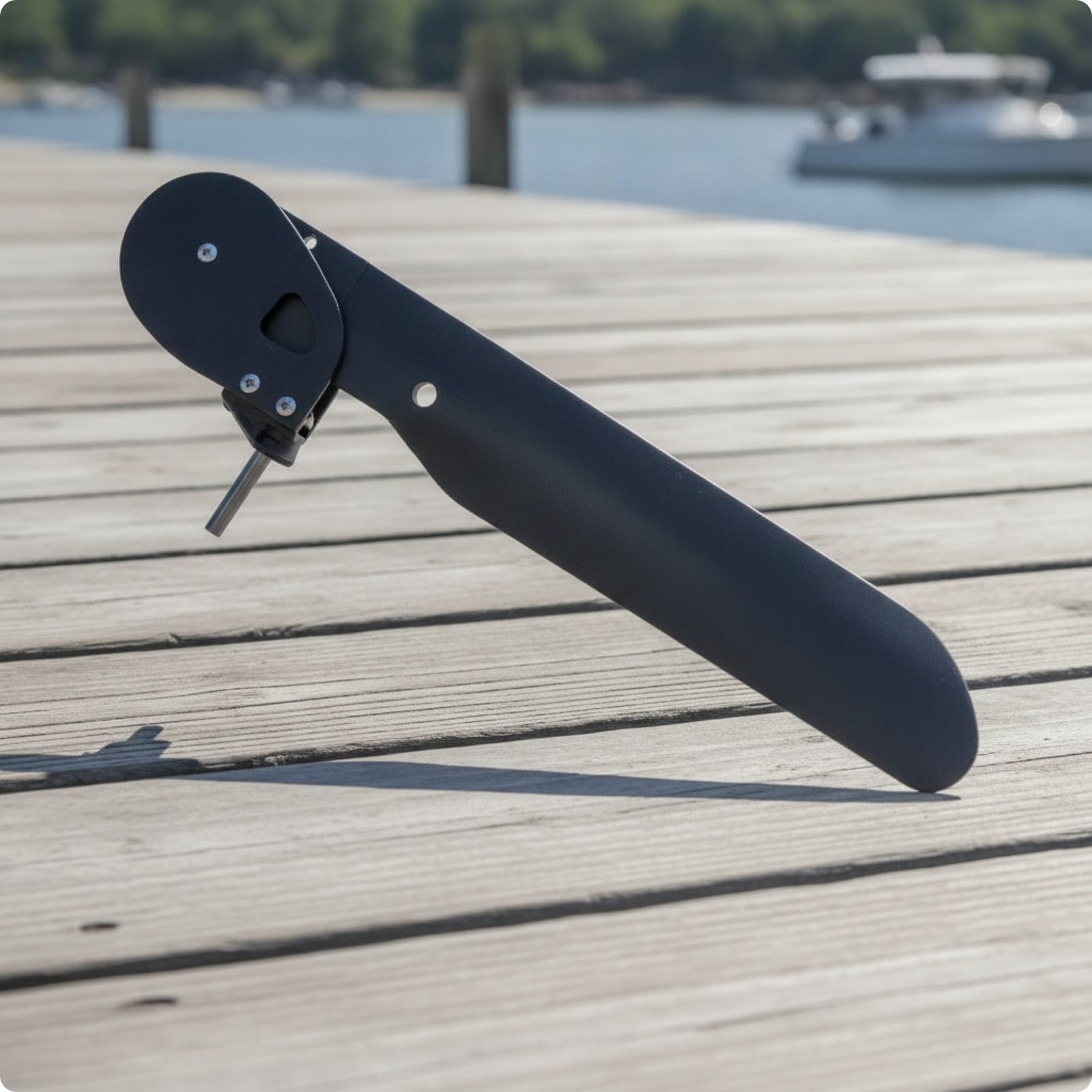 MERIGLARE Timón Control para Kayak con Soporte Final Reducido y Reforzada Acero Pieza Práctica Nylon para una Navegación Más Cómoda Acuado para en Río y Playa