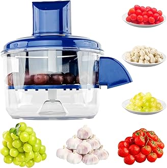 Electric Garlic Peeler Machine, Automatic Grape and Cherry Tomato Skin Remover, USB Rechargeable, Easy to Clean & Store (1)
