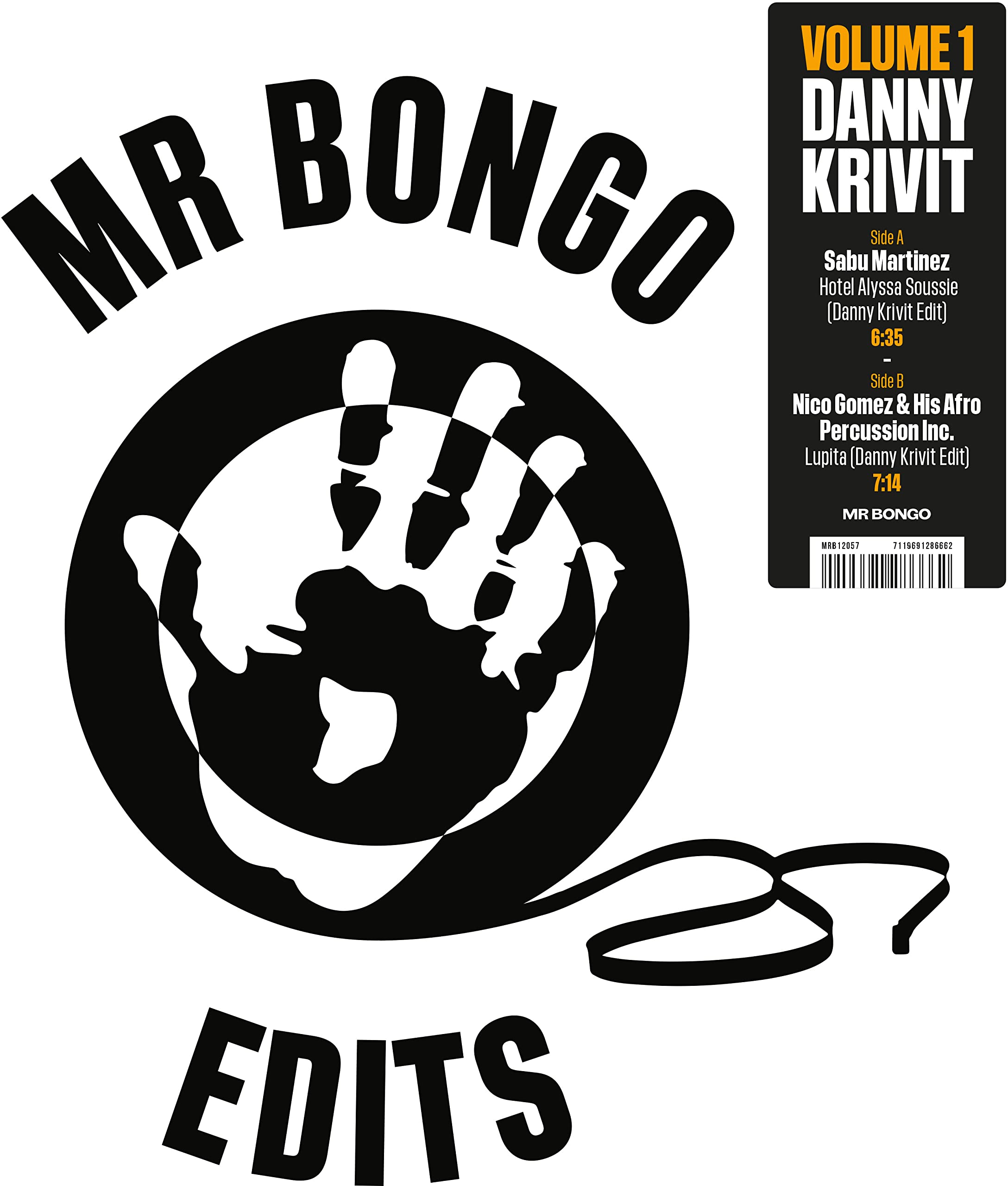 Mr Bongo Edits, Volume 1: Danny Krivit [VINYL]
