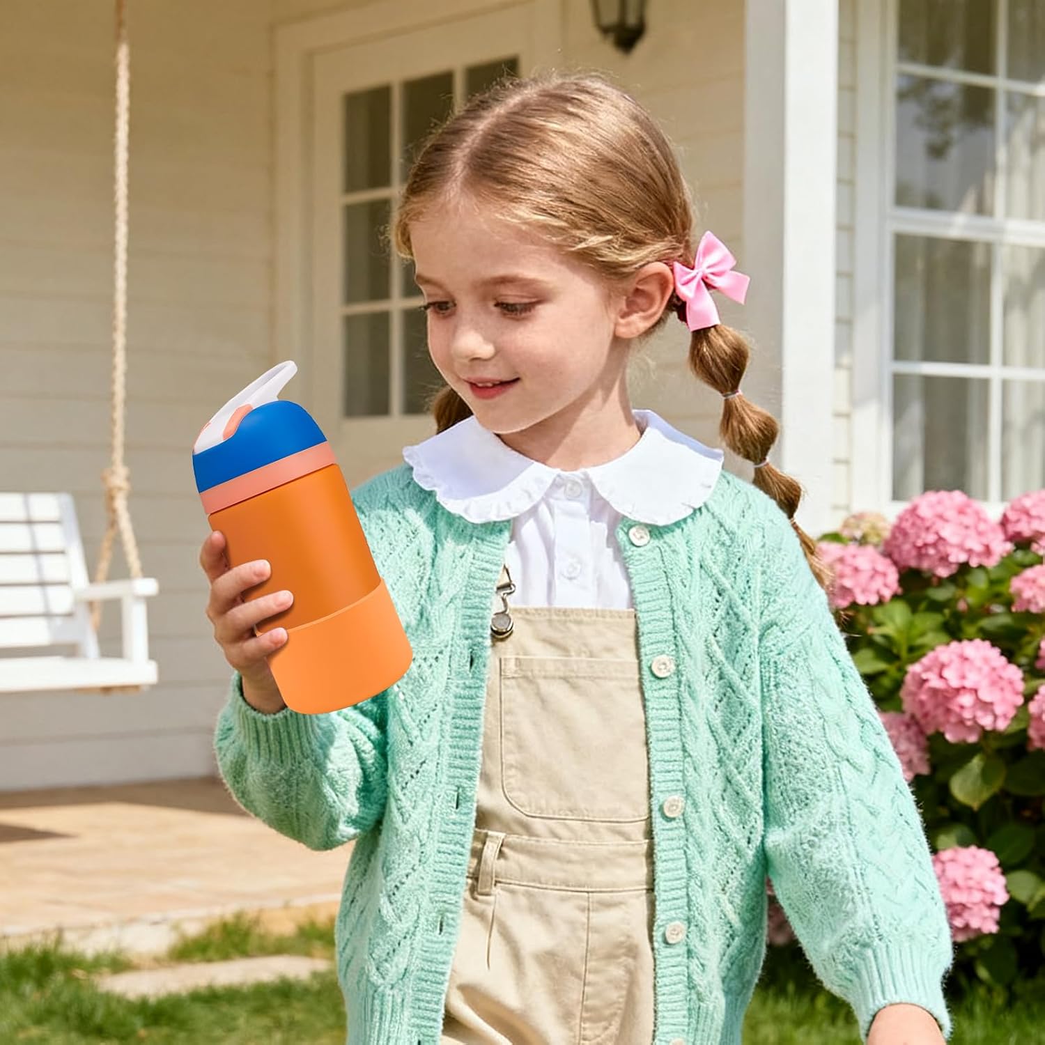 2Pcs Silicone Boot for Owala Kids 16oz/14oz Water Bottle & Sway 18oz image 5