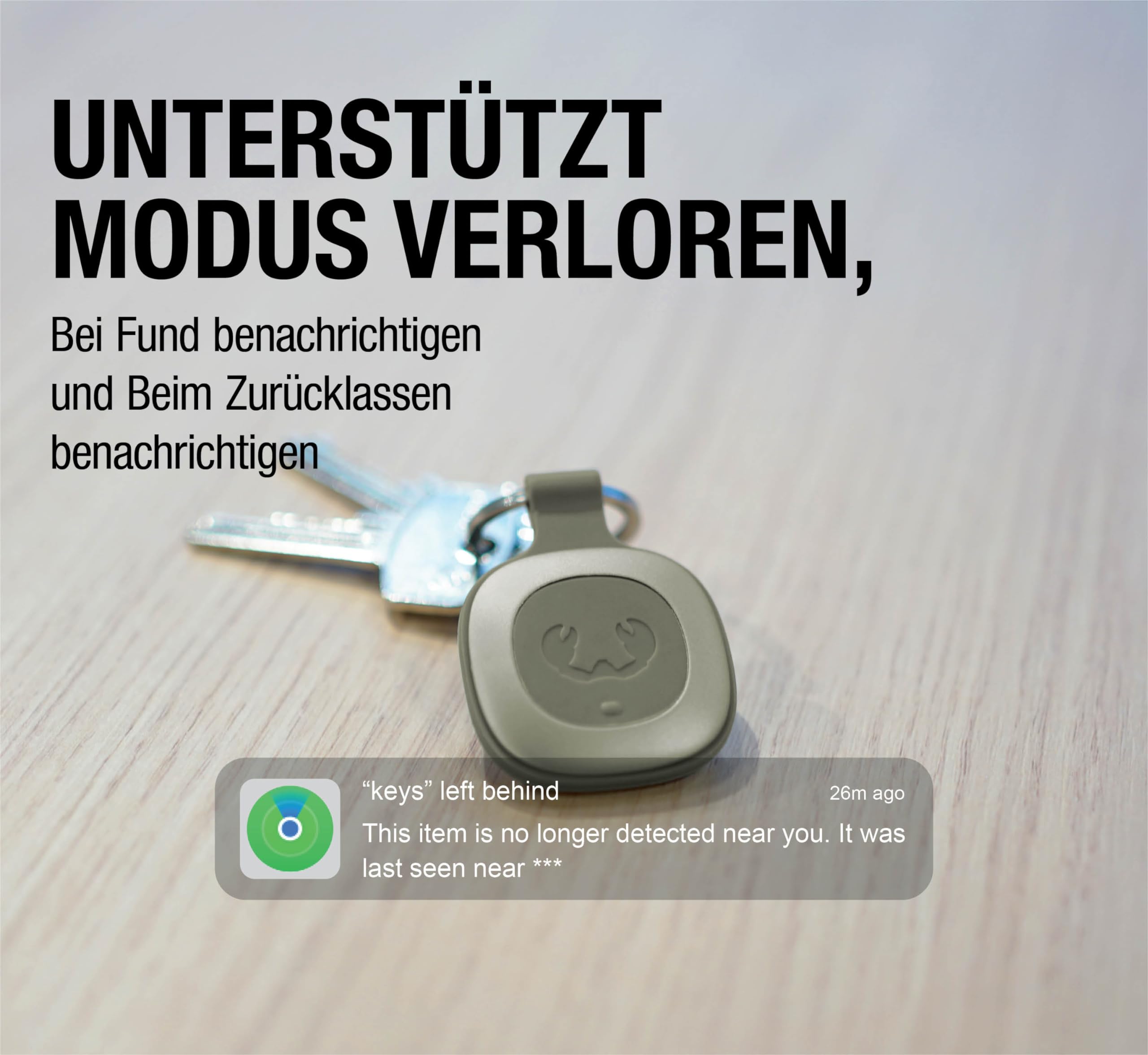 Fresh 'n Rebel Smart Finder – współpracuje z Apple Wo IOS? (IOS), lokalizator kluczy z głośnikiem, Smart Tag, IP67 pyłoszczelny i wodoszczelny, (Dreamy Lilac, Dried Green, Deep Mauve, 3-pak)
