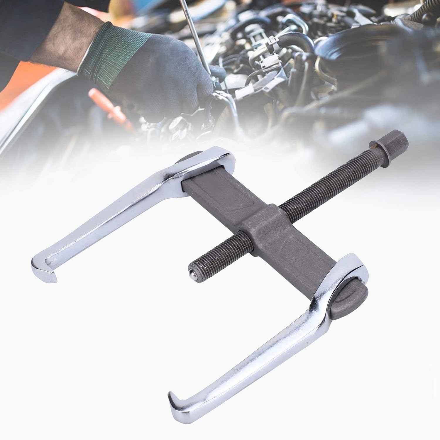 2 Jaws Puller,2 Claws Puller Adjustable Two Jaw Puller Tool with T Shaped Thread Professional Level Industrial Supplies for Hand Tools Auto Repair, Machine Repair (20.3cm/8in)