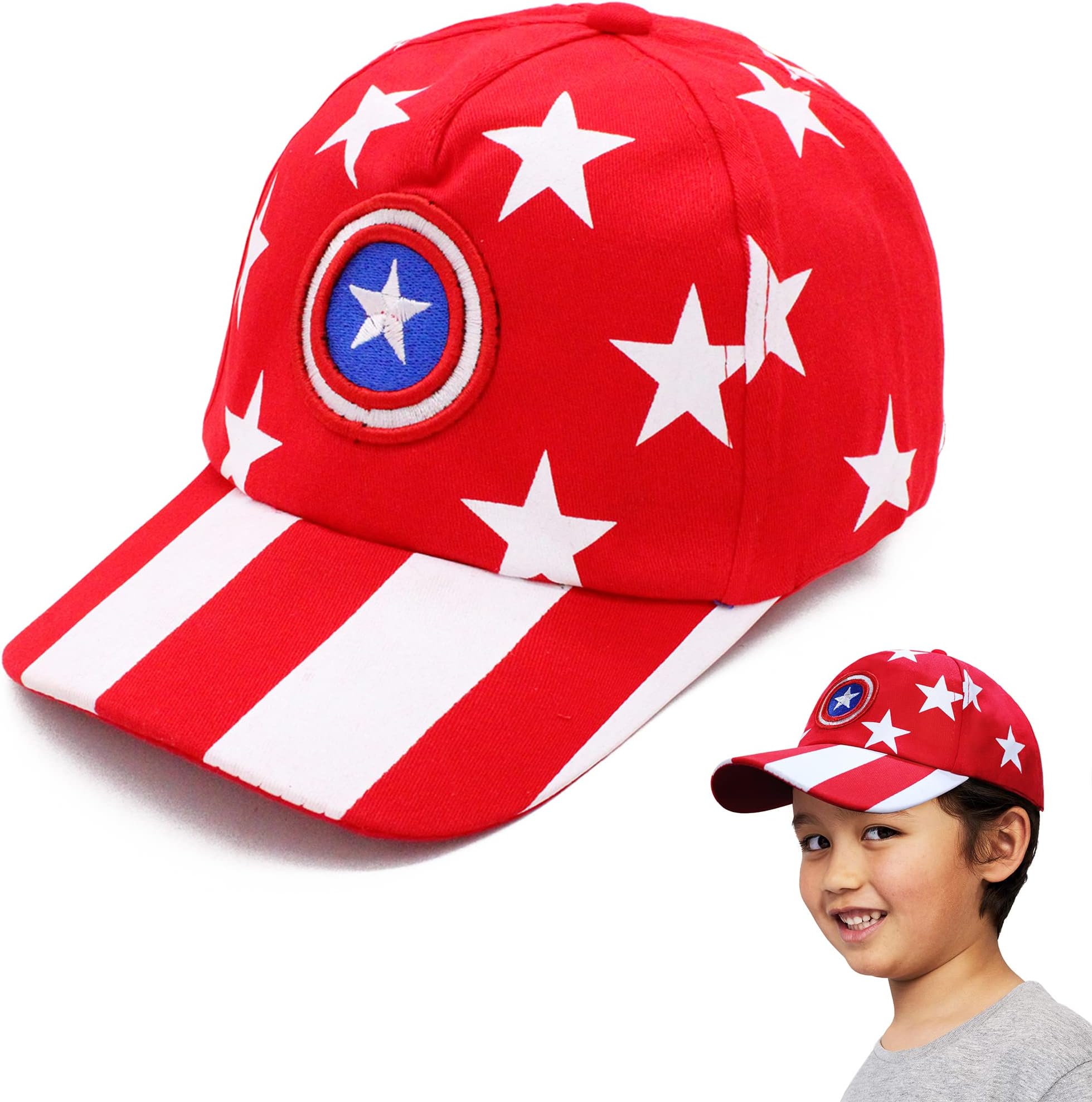 Unisex Kids Baseball Cap | Soft Fabric, Multiple Design | Casual Cap (Age 4–12)