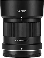 VILTROX Lente 50 mm F2 Full Frame para Nikon Z, AF 50 mm f/2 Z Standard Prime Large Aperture para montagem Nikon Z, lente Z Ultra-Compact z Mount para Z8, Z9, Z6, Z7, Z6 II, Z7 II, Z5, Z50, ZF e Z30