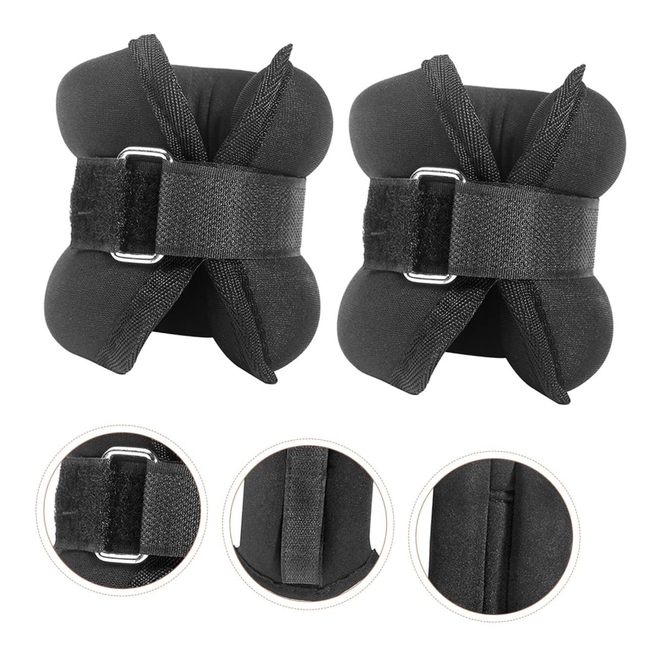 1paio Pesi Per Caviglie Regolabili Per Corsa e Allenamenti Resistente e Pratico Da Perfetti Per Fitness e Aerobica