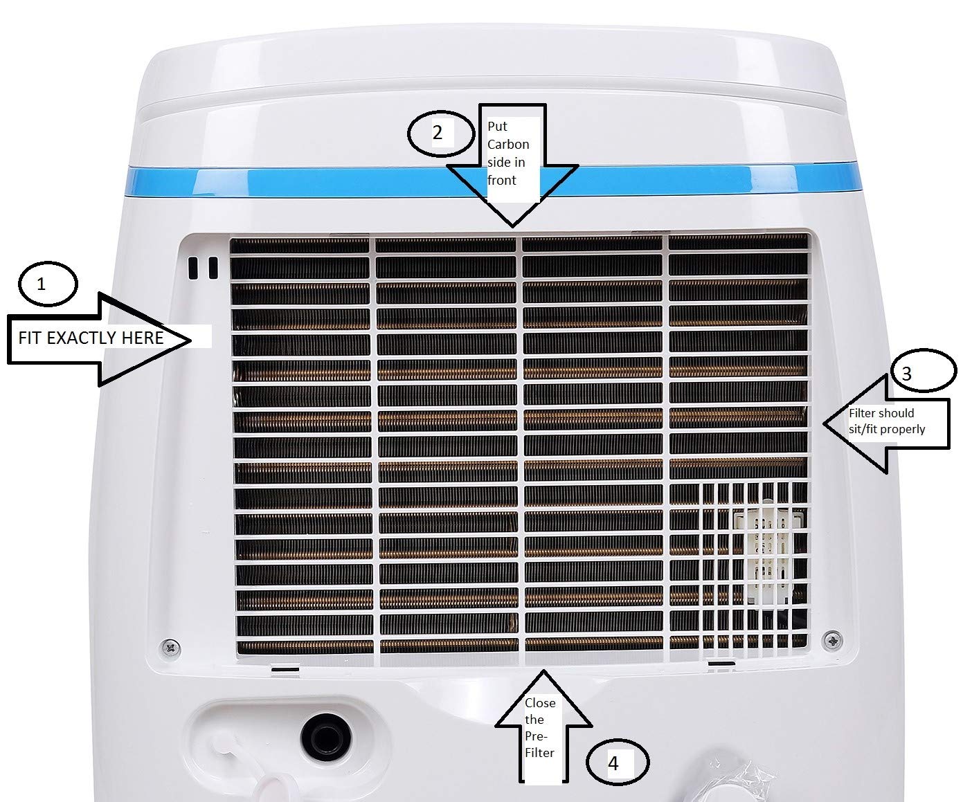 Powerpye PPYPD25 HEPA AIR FILTER ONLY FOR PPYPD25 Model 1