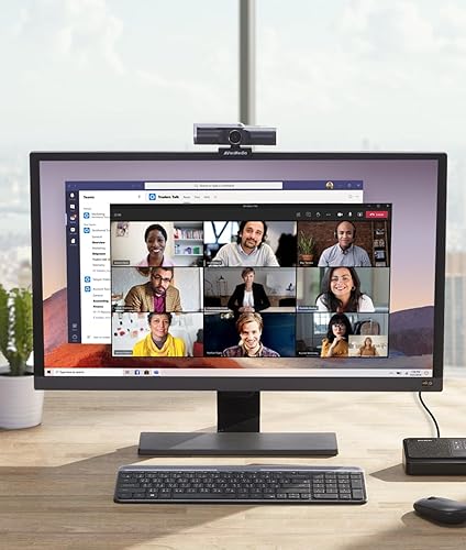 Miniatura 2 de AVerMedia PW515 4K Ultra HD Business Webcam con AI Auto-Framing para transmisión, videollamadas, sensor Sony, funciona con CamEngine, Teams, Zoom,