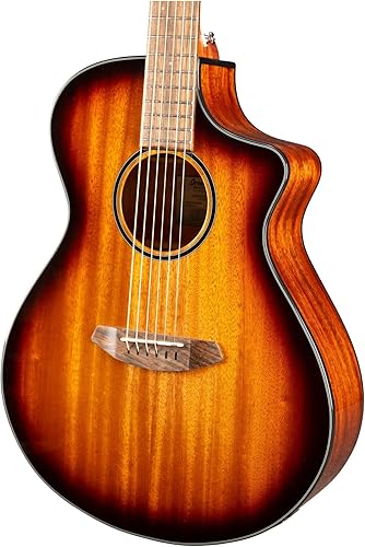 Miniatura 6 de Breedlove ECO Discovery S Concert CE Guitarra Acústica-Eléctrica - Edgeburst African Mahogany