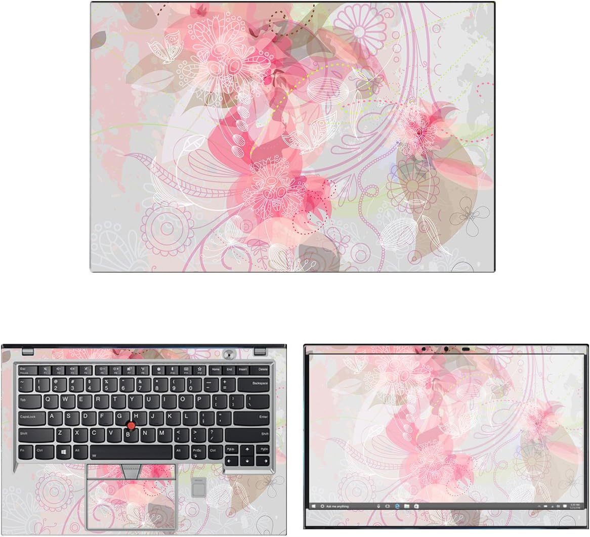 Decalrus - Protective Decal Skin Sticker for Lenovo ThinkPad X1 Carbon (5th Gen.) (14" Screen) case Cover wrap LEtnkpadX1carbon5-171