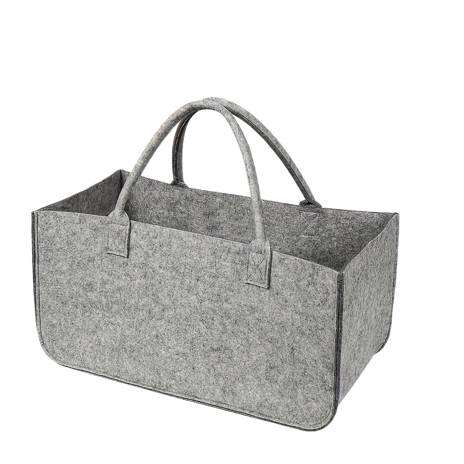 Einkaufstasche, Kaminholzträger, Holzstapelregal, Feuerholz-Tragetasche, Filz-Aufbewahrungstasche, Einkaufshandtasche Für Outdoor Trips, Picknick