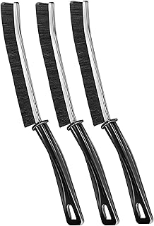 Gap Cleaning Brush, Dead Corners Multifunctional Brushes,Bathroom Crevice Gaps Cleaning Brush，Clean The Dead Corners of Bathroom Kitchen Tiles for Bathroom Kitchen Tiles Window Slots (Black 3PCS)