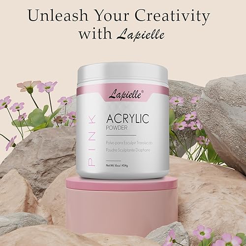 Miniatura 7 de Polvo acrílico profesional para arte de uñas. Larga duración, gran capacidad y secado rápido. Extensión de uñas de manicura de salón de calidad