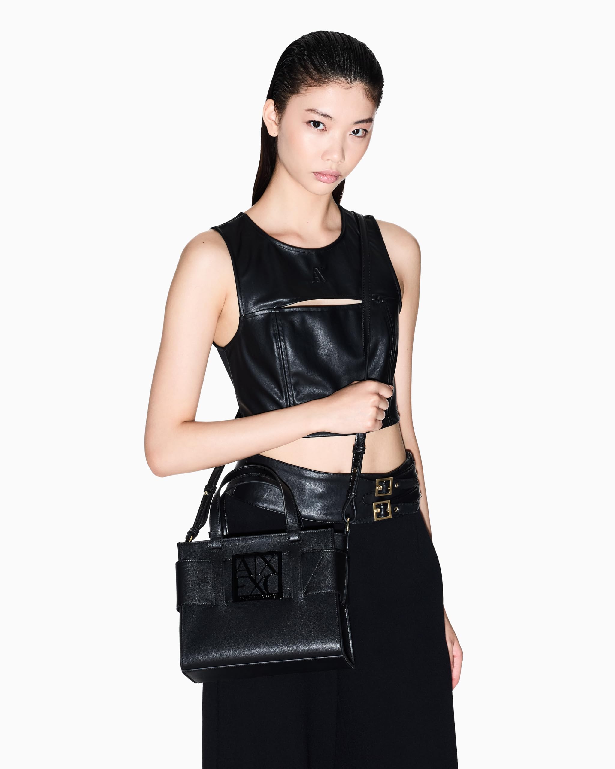 Armani Exchange Borsa a tracolla nero